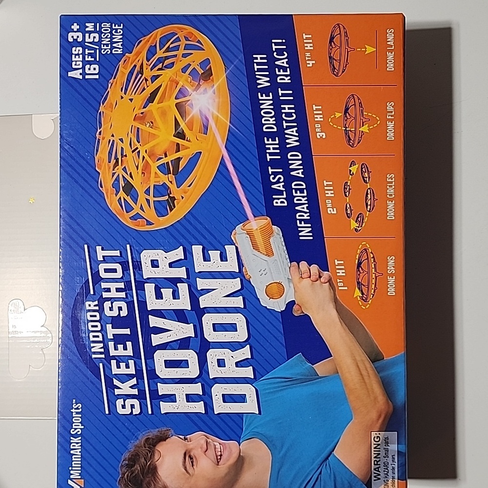 MinnARK Sports Indoor Skeet Shot Hover Drone
